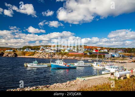 Kanada, Nova Scotia. Cabot Trail, Cape Breton. Neil's Harbor Stockfoto