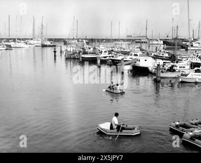 Yarmouth, Isle of Wight, August 1983 Stockfoto