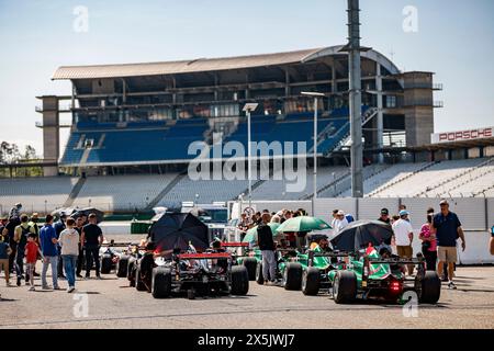 Hockenheim, Allemagne. Mai 2024. Illustration während der 1. Runde der FRECA Formel-Regional-Europameisterschaft 2024 von Alpine vom 210. Bis 12. Mai auf der Strecke Hockenheim, Deutschland - Foto Paul Vaicle/DPPI Credit: DPPI Media/Alamy Live News Stockfoto