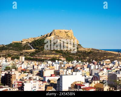 Alicante Cityscape (Costa Blanca/Spanien) Stockfoto
