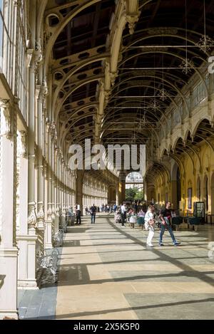 Kurkolonnaden in Marienbad/Mariánské Lázne (Tschechische Republik) Stockfoto