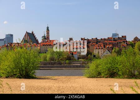 Polen, Warschau. Historische Altstadt, die zum UNESCO-Weltkulturerbe erklärt wurde. Stockfoto