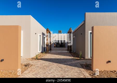 Gebäude Der Damaraland Lodge, Khoriax, Namibia Stockfoto