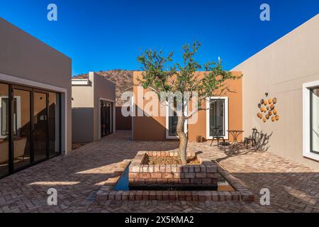 Gebäude Der Damaraland Lodge, Khoriax, Namibia Stockfoto