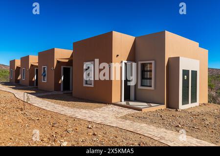 Gebäude Der Damaraland Lodge, Khoriax, Namibia Stockfoto