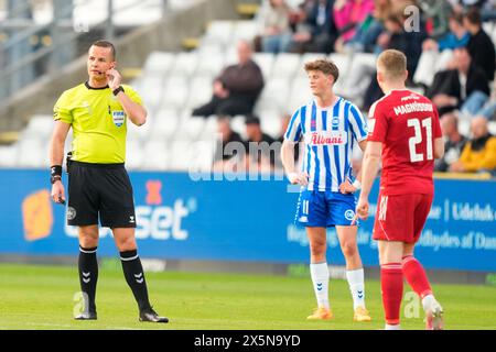 Odense, Dänemark. Mai 2024. Superliga-Match zwischen ob und Lyngby Boldklub im Nature Energy Park in Odense, Freitag, 10. Mai 2024. (Foto: Claus Fisker/Scanpix 2024) Credit: Ritzau/Alamy Live News Stockfoto