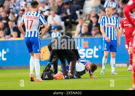 Odense, Dänemark. Mai 2024. Superliga-Match zwischen ob und Lyngby Boldklub im Nature Energy Park in Odense, Freitag, 10. Mai 2024. (Foto: Claus Fisker/Scanpix 2024) Credit: Ritzau/Alamy Live News Stockfoto