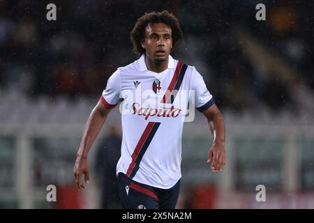 Turin, Italien. Mai 2024. Joshua Zirkzee vom FC Bologna sieht beim Spiel der Serie A im Stadio Grande Torino in Turin an. Der Bildnachweis sollte lauten: Jonathan Moscrop/Sportimage Credit: Sportimage Ltd/Alamy Live News Stockfoto