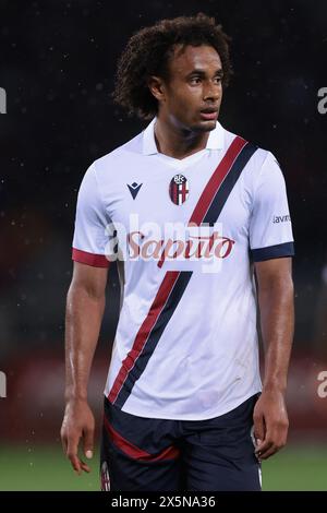 Turin, Italien. Mai 2024. Joshua Zirkzee vom FC Bologna sieht beim Spiel der Serie A im Stadio Grande Torino in Turin an. Der Bildnachweis sollte lauten: Jonathan Moscrop/Sportimage Credit: Sportimage Ltd/Alamy Live News Stockfoto