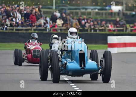 David Little, Bentley, Bernato Hassan Special, Parnell Cup, 20 Minuten Rennen für Grand Prix, Formel 2 und Voiturette Autos, die teilnahmen Stockfoto