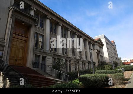 1-8-2023: Berkeley, Kalifornien, USA: University of Califfornia am Berkeley Campus, Wheeler Hall Stockfoto