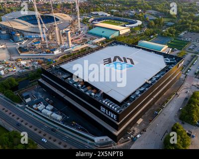 Co-op LIVE und Etihad Stadium, Manchester Stockfoto