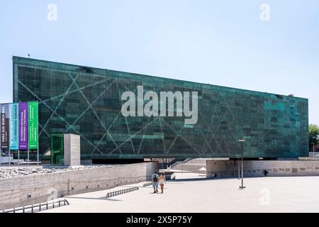 Museo de La Memoria y Los Derechos Humanos (Museum für Erinnerung und Menschenrechte), Santiago, Chile. Stockfoto