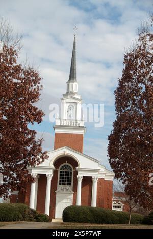 Lynchburg, Virginia, USA. Snidow Kapelle auf dem Campus der Universität Lynchburg (ehemaliges Lynchburg College). Stockfoto