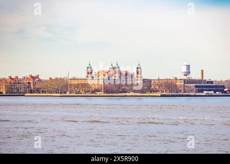 Ellis Island Museum of Immigration, Ellis Island, New York City Stockfoto