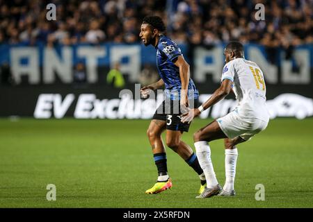 Bergamo, Italien, 9. Mai 2024. Ederson während des Spiels zwischen Atalanta und Olympique Marseille für das Halbfinale der UEFA Europa League im Gewiss-Stadion, Stockfoto