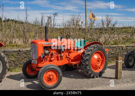 Spendenaktion Truck, Car, Tractor Run am Long Strand Rosscarbery, zu Hilfe von West Cork Underwater Search and Rescue Mai 2024 Stockfoto