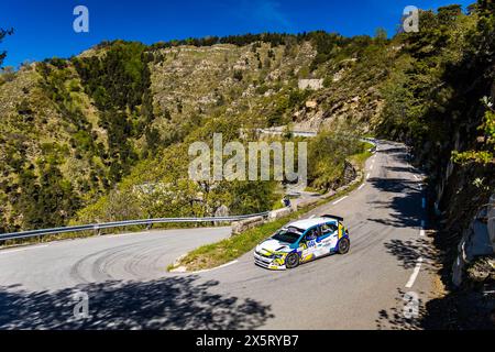 3. Runde des Championnat de, Frankreich. , . Des Rallyes 2024, vom 10. Bis 11. Mai in Antibes, Frankreich - Foto Bastien Roux/DPPI Credit: DPPI Media/Alamy Live News Stockfoto