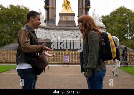 SAM ROCKWELL und BRYCE DALLAS HOWARD in ARGYLLE (2023) unter der Regie von MATTHEW VAUGHN. Quelle: Marv Films / Album Stockfoto