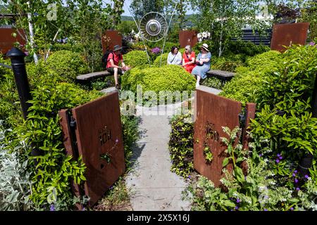 100 Jahre RAF-Garten bei Malvern Show Stockfoto