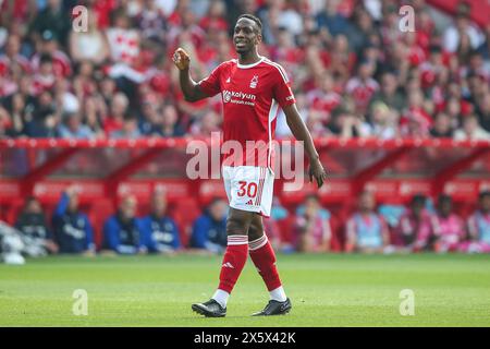 Willy Boly aus Nottingham Forest während des Premier League Spiels Nottingham Forest gegen Chelsea at City Ground, Nottingham, Vereinigtes Königreich, 11. Mai 2024 (Foto: Gareth Evans/News Images) Stockfoto