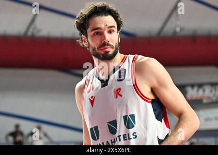 Mestre, Italien. Mai 2024. UnaHotels Reggio Emilia Michele Vitali Porträt während der Playoffs - Umana Reyer Venezia vs UNAHOTELS Reggio Emilia, Italian Basketball Series A Match in Mestre, Italien, 11. Mai 2024 Credit: Independent Photo Agency/Alamy Live News Stockfoto