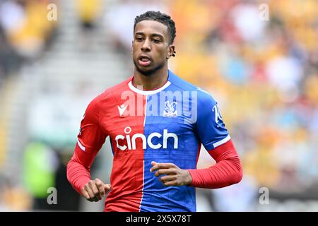 Wolverhampton, Großbritannien. Mai 2024. Michael Olise von Crystal Palace, während des Premier League-Spiels Wolverhampton Wanderers gegen Crystal Palace in Molineux, Wolverhampton, Vereinigtes Königreich, 11. Mai 2024 (Foto: Cody Froggatt/News Images) in Wolverhampton, Vereinigtes Königreich am 2024. (Foto: Cody Froggatt/News Images/SIPA USA) Credit: SIPA USA/Alamy Live News Stockfoto