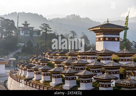 Bhutan: Dochula Pass Stockfoto