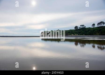 Tongaporutu River - Neuseeland Stockfoto