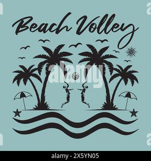 Summer Zittes SVG Design Typografie T-Shirt Schriftzug Konzept Stock Vektor