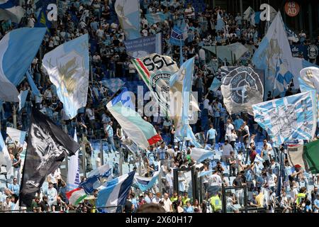 Roma, Italien. Mai 2024. Fans beim Fußballspiel der Serie A Tim zwischen Lazio und Empoli im Olympiastadion Roms, Italien - Sonntag, 12. Mai 2024 - Sport Soccer ( Foto: Alfredo Falcone/LaPresse ) Credit: LaPresse/Alamy Live News Stockfoto
