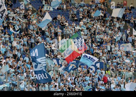 Roma, Italien. Mai 2024. Fans beim Fußballspiel der Serie A Tim zwischen Lazio und Empoli im Olympiastadion Roms, Italien - Sonntag, 12. Mai 2024 - Sport Soccer ( Foto: Alfredo Falcone/LaPresse ) Credit: LaPresse/Alamy Live News Stockfoto