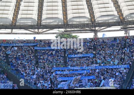 Roma, Italien. Mai 2024. Fans beim Fußballspiel der Serie A Tim zwischen Lazio und Empoli im Olympiastadion Roms, Italien - Sonntag, 12. Mai 2024 - Sport Soccer ( Foto: Alfredo Falcone/LaPresse ) Credit: LaPresse/Alamy Live News Stockfoto