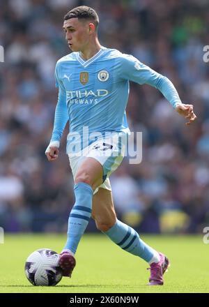 London, Großbritannien. Mai 2024. Phil Foden aus Manchester City während des Premier League-Spiels im Craven Cottage in London. Der Bildnachweis sollte lauten: Paul Terry/Sportimage Credit: Sportimage Ltd/Alamy Live News Stockfoto
