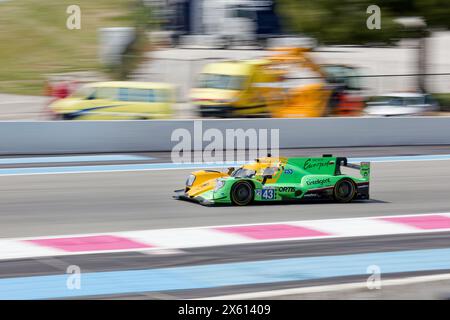 ELMS 2024 am Circuit Paul Ricard, Castellet, FRANKREICH, 03/05/2024 Florent 'MrCrash' B.. Stockfoto