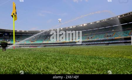 Verona, Italien. Mai 2024. Überblick Bentegodi Stadium vor dem Fußballspiel der Serie A zwischen Hellas Verona und Turin FC, Nord-Est Italien - Sonntag, 12. Mai 2024. Sport - Fußball (Foto: Paola Garbuioi/Lapresse) Credit: LaPresse/Alamy Live News Stockfoto