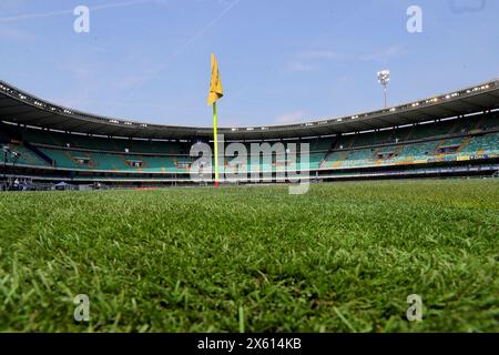 Verona, Italien. Mai 2024. Überblick Bentegodi Stadium vor dem Fußballspiel der Serie A zwischen Hellas Verona und Turin FC, Nord-Est Italien - Sonntag, 12. Mai 2024. Sport - Fußball (Foto: Paola Garbuioi/Lapresse) Credit: LaPresse/Alamy Live News Stockfoto