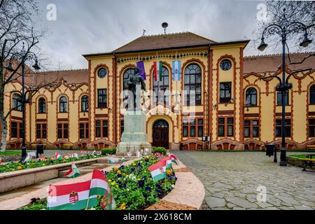 Budapest, Rathaus des XX. Bezirks, Henrik Böhm, Armin Hegedüs 1906 // Budapest, Rathaus XX. Bezirk, Henrik Böhm, Armin Hegedüs 1906 Stockfoto