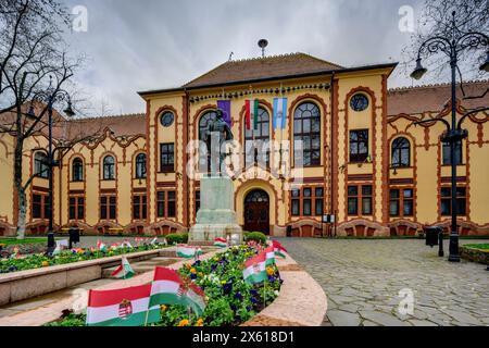 Budapest, Rathaus des XX. Bezirks, Henrik Böhm, Armin Hegedüs 1906 // Budapest, Rathaus XX. Bezirk, Henrik Böhm, Armin Hegedüs 1906 Stockfoto