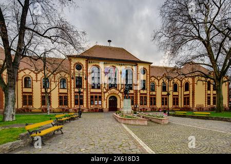 Budapest, Rathaus des XX. Bezirks, Henrik Böhm, Armin Hegedüs 1906 // Budapest, Rathaus XX. Bezirk, Henrik Böhm, Armin Hegedüs 1906 Stockfoto