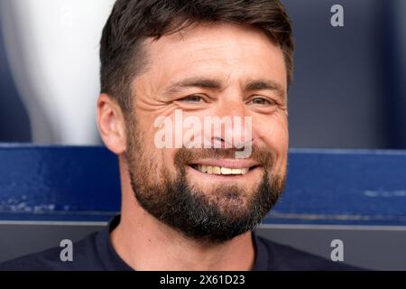 Southampton-Manager Russell Martin während des Play-off der Sky Bet Championship, Halbfinale, Spiel im ersten Leg bei den Hawthorns, West Bromwich. Bilddatum: Sonntag, 12. Mai 2024. Stockfoto