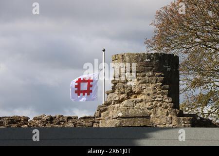 Pickering Castle, North Yorkshire, Großbritannien Stockfoto