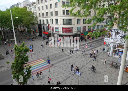 Wien, Mariahilferstraße, Neubaugasse // Wien, Mariahilferstraße, Neubaugasse *** Wien, Mariahilferstraße, Neubaugasse Wien, Mariahilferstraße Stockfoto