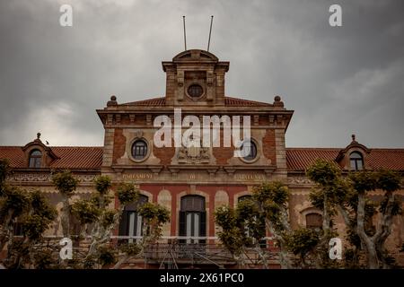 Barcelona, Spanien. Mai 2024. Das katalanische Parlament am Tag der katalanischen Wahlen 2024. Quelle: Matthias Oesterle/Alamy Live News Stockfoto