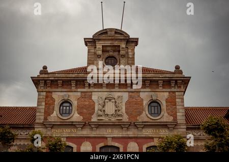 Barcelona, Spanien. Mai 2024. Das katalanische Parlament am Tag der katalanischen Wahlen 2024. Quelle: Matthias Oesterle/Alamy Live News Stockfoto