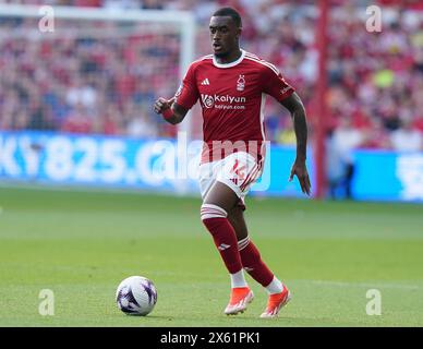 Nottingham, Großbritannien. Mai 2024. Callum Hudson-Odoi aus Nottingham Forest während des Premier League-Spiels auf dem City Ground, Nottingham. Der Bildnachweis sollte lauten: Andrew Yates/Sportimage Credit: Sportimage Ltd/Alamy Live News Stockfoto