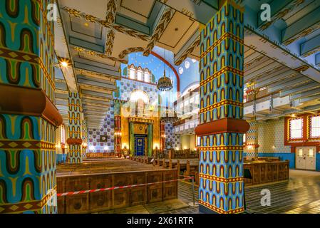 Budapest, Synagoge Kazinczy-Straße, Sandor und BÃ la Löffler 1912-13 // Budapest, Synagoge Kazinczy-Straße, Sandor und BÃ la Löffler 1912-13 *** Buda Stockfoto