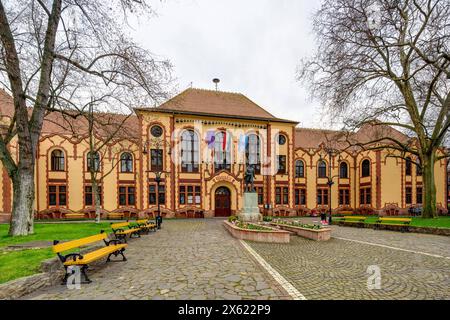 Budapest, Rathaus des XX. Bezirks, Henrik Böhm, Armin Hegedüs 1906 // Budapest, Rathaus XX. Bezirk, Henrik Böhm, Armin Hegedüs 1906 *** Budapest, Stockfoto