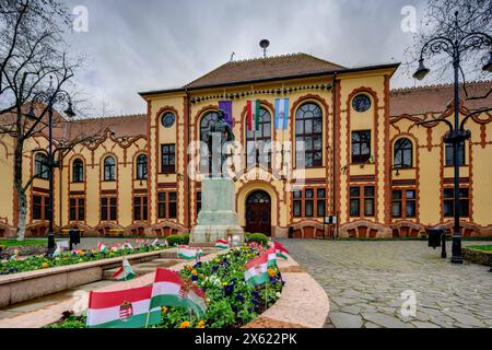 Budapest, Rathaus des XX. Bezirks, Henrik Böhm, Armin Hegedüs 1906 // Budapest, Rathaus XX. Bezirk, Henrik Böhm, Armin Hegedüs 1906 *** Budapest, Stockfoto