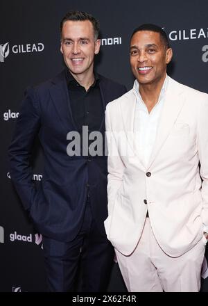 New York, Usa. Mai 2024. Tim Malone und Don Lemon nehmen am 11. Mai 2024 an den 35. Jährlichen GLAAD Media Awards im New York Hilton Midtown in New York City Teil. (Foto: John Nacion/NurPhoto)0 Credit: NurPhoto SRL/Alamy Live News Stockfoto